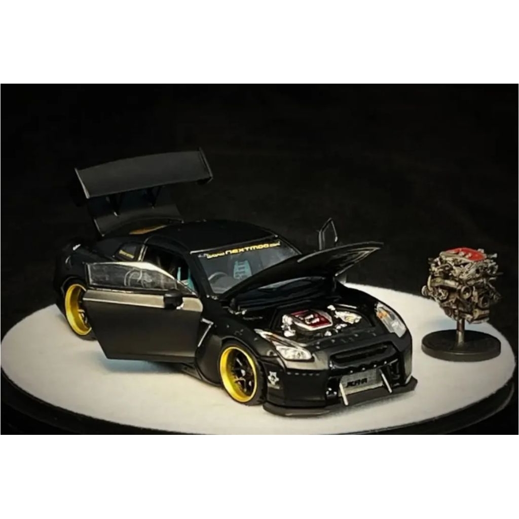 PGM nissan r35 black matte exclusive box