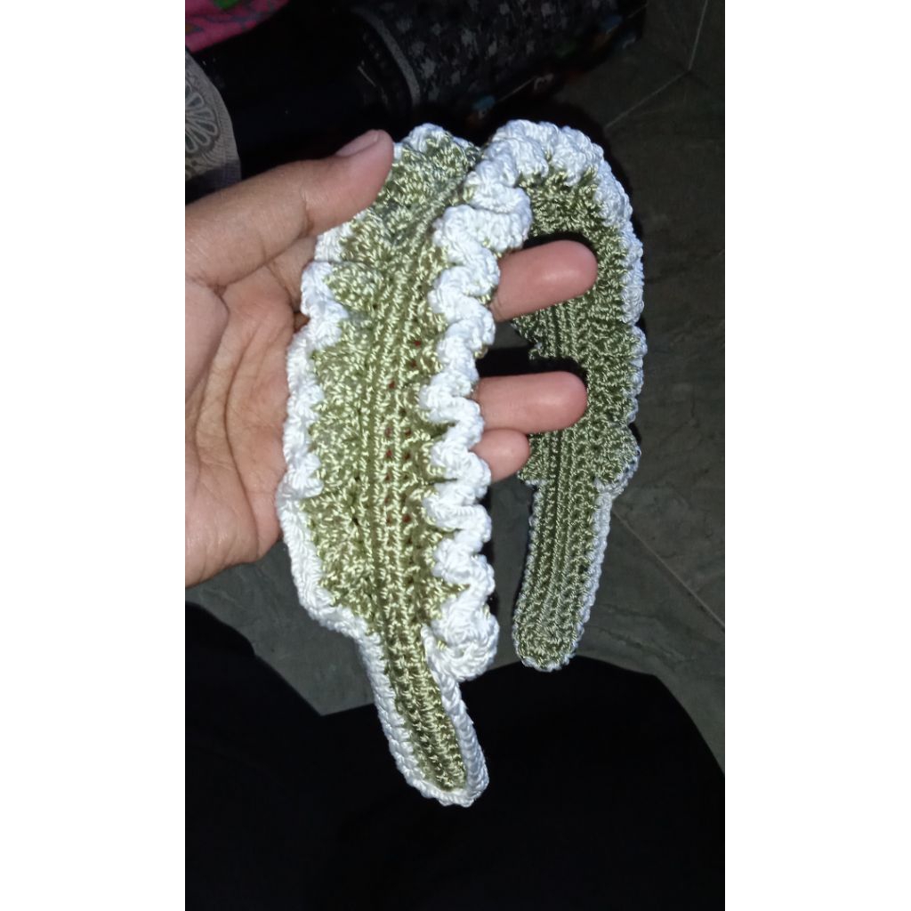 bando rajut lucu bisa untuk dewasa dan anak2