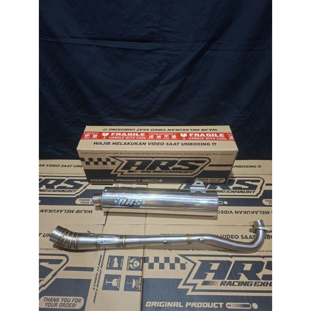 kenalpot setandar racing CKD supra x 125 batmen fre leser nma