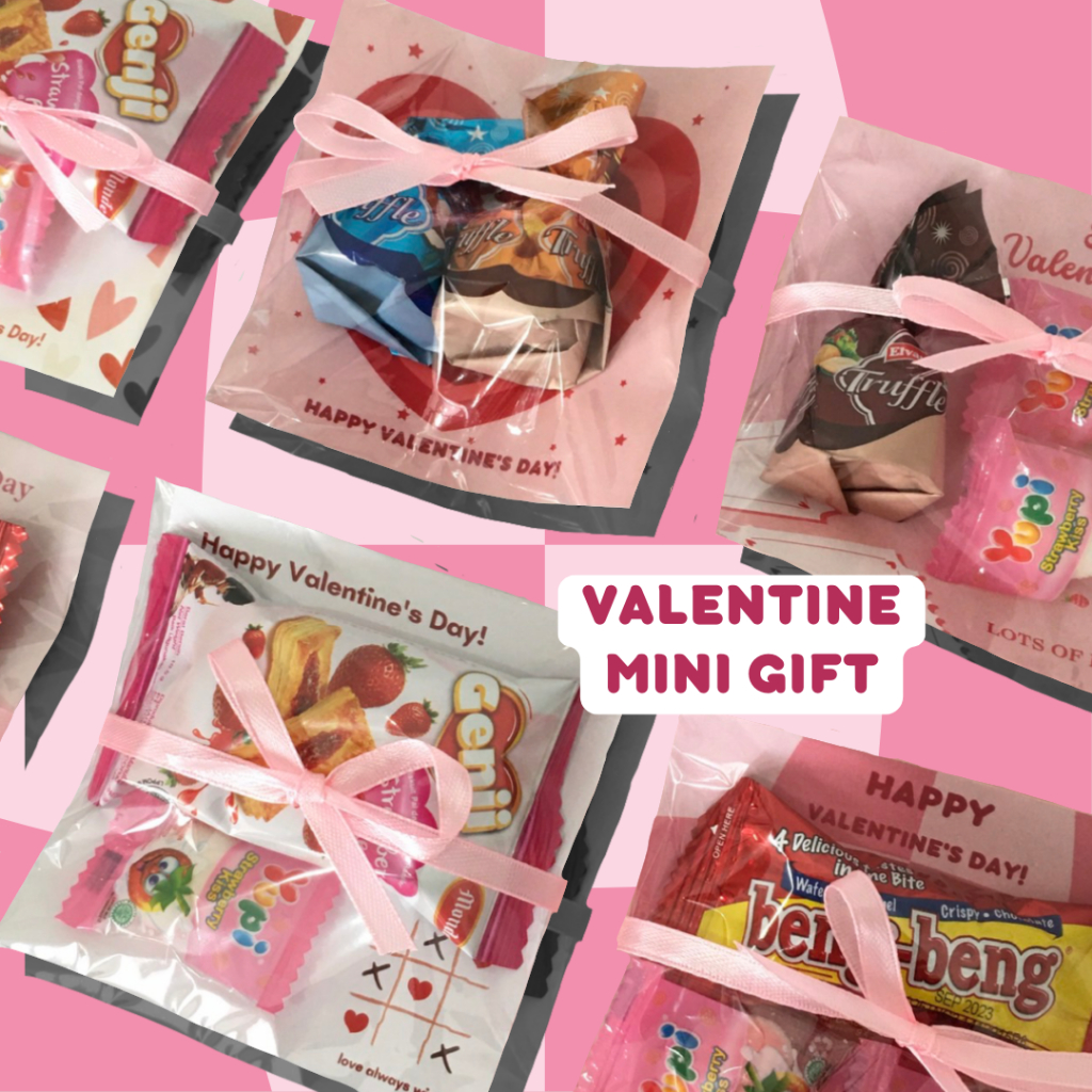 MINI GIFT SNACK MURAH VALENTINE 2026 / COKLAT VALENTINE / PERMEN VALENTINE / SNACK VALENTINE / KADO 