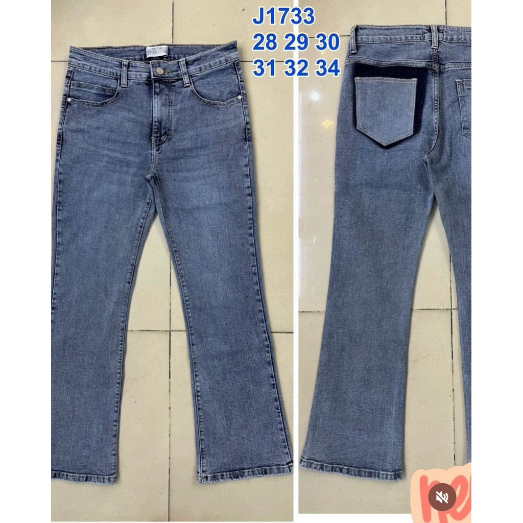 Celana Jeans Cutbray Beanpole Strech