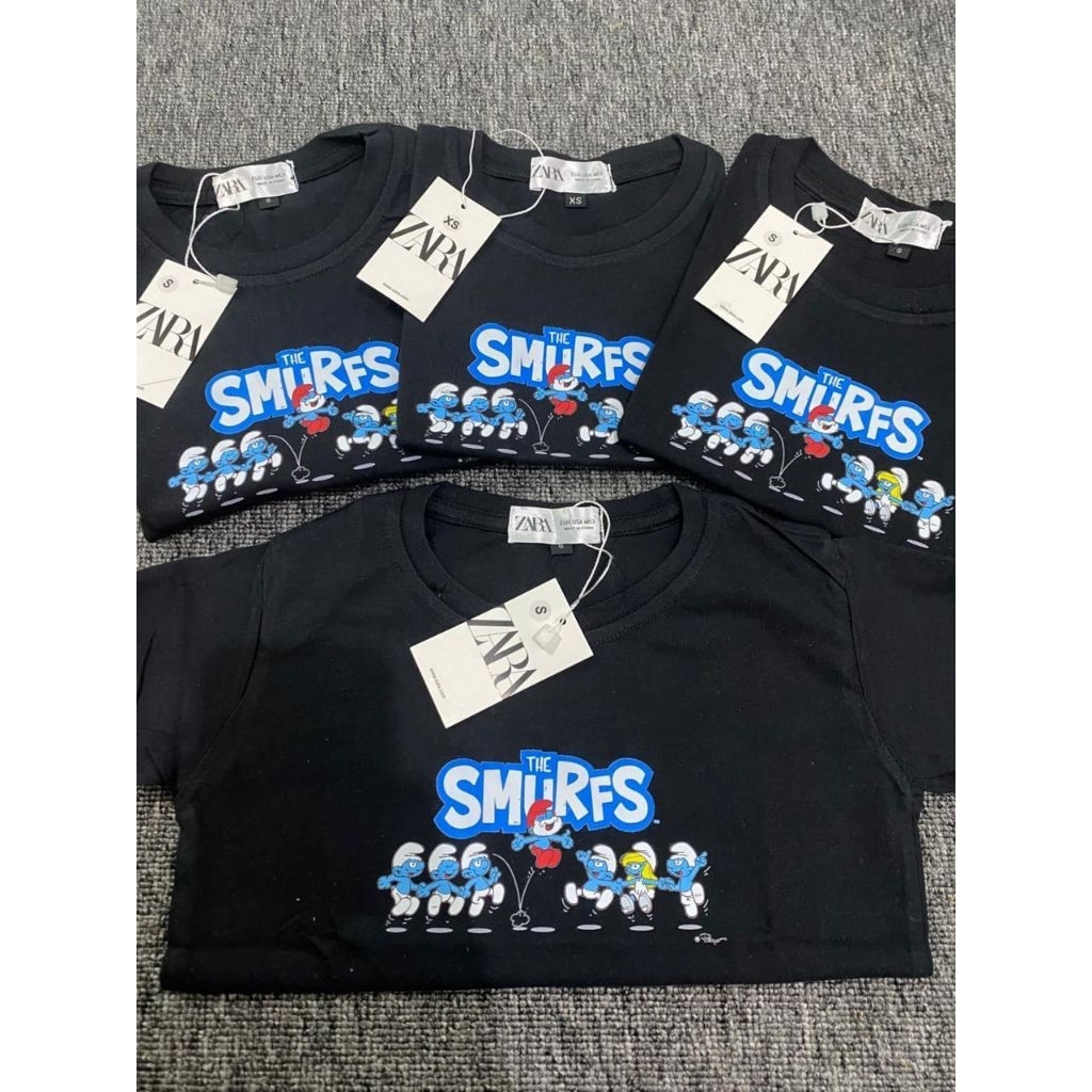 BAJU ANAK KARAKTER SMURF