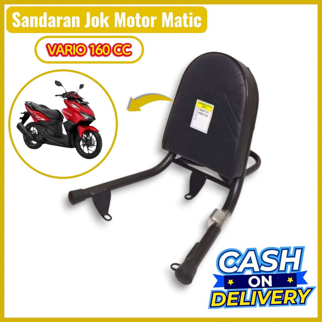 Sandaran Jok Motor Matic VARIO 160 / SPACY / Sandaran Jok Motor Murah Berkualitas