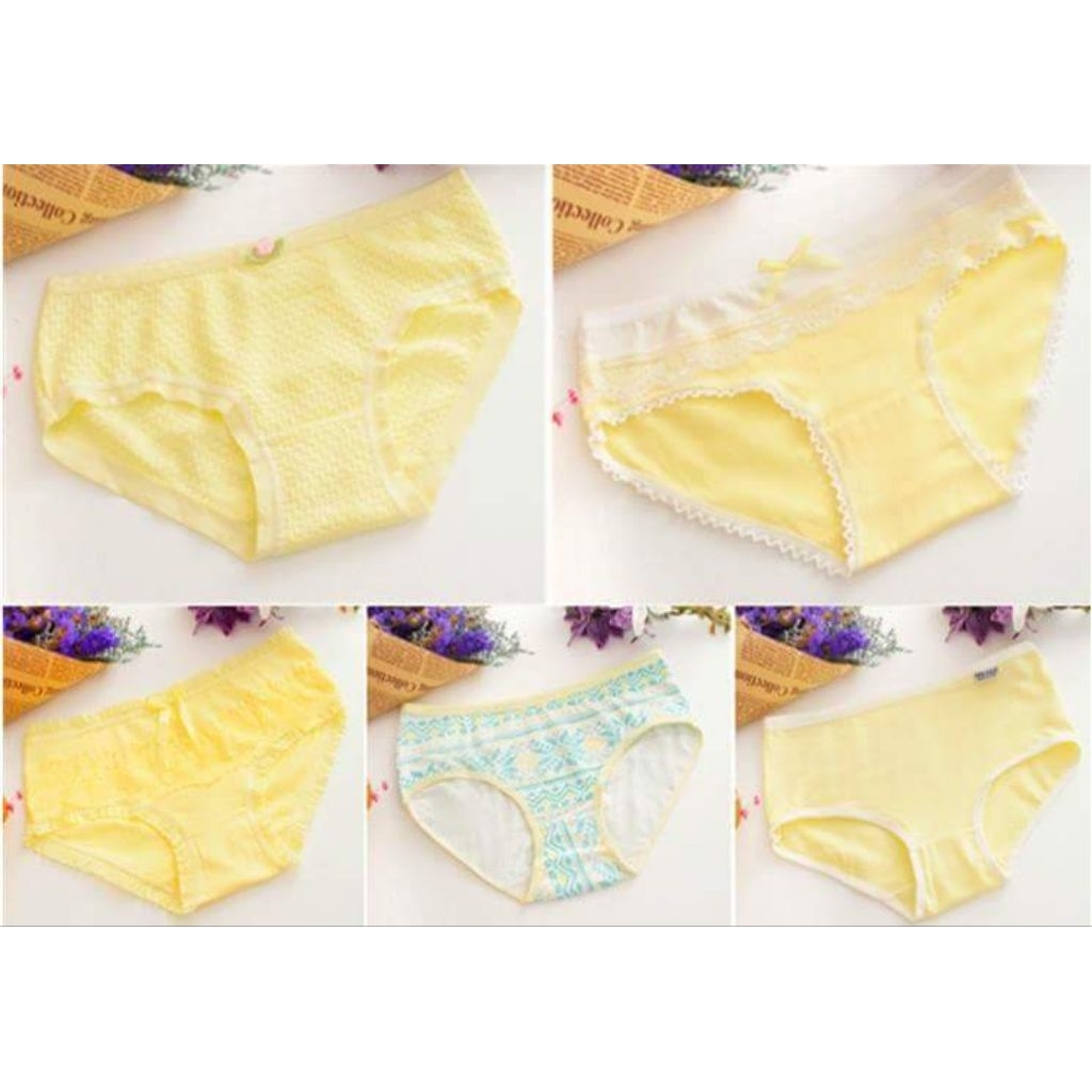 Set Celana Dalam Anak Perempuan 10 thn UJ-19 / Set Celana Dalam Anak Tanggung / Set Celana Dalam Ana