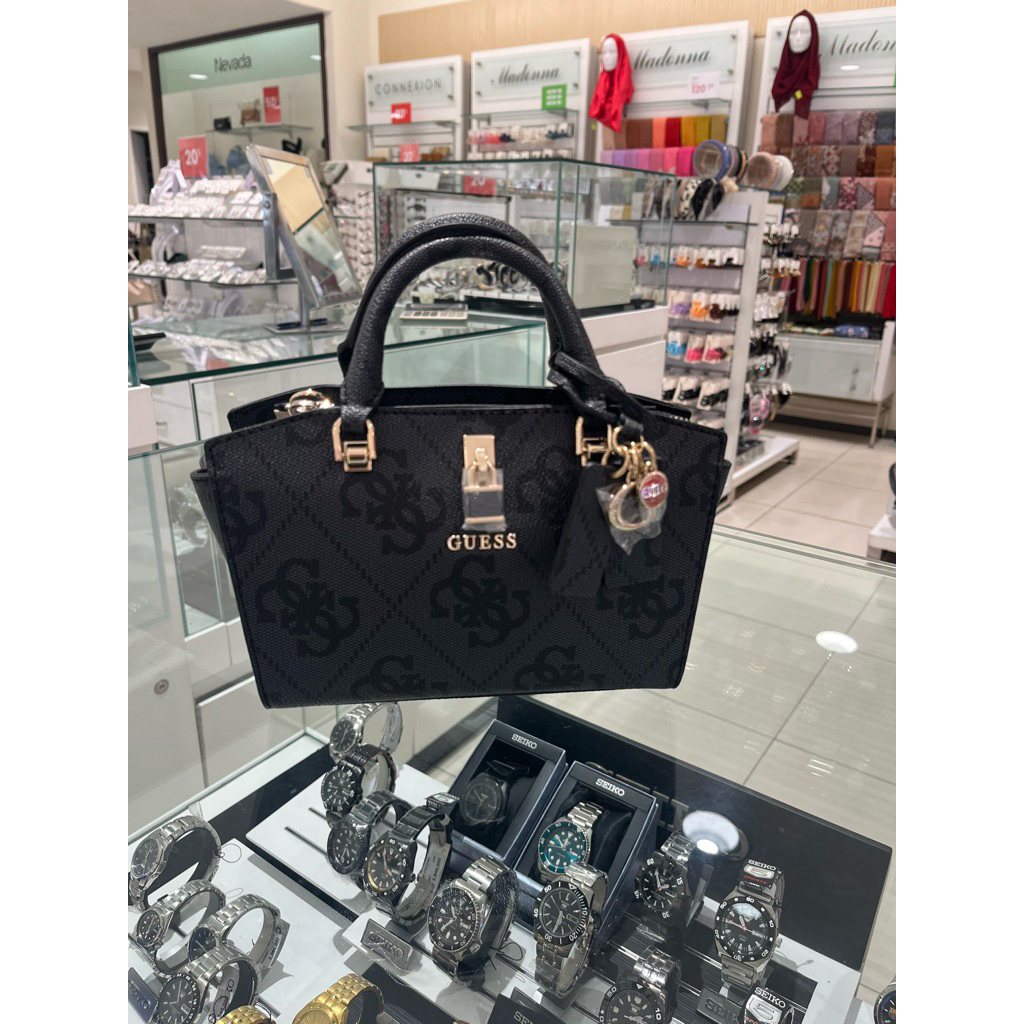 QUEENSLAD MINI SATCHEL - TAS GUESS ORIGINAL WANITA