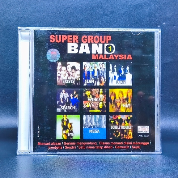 CD SUPER GROUP BAND MALAYSIA VOLUME 1 EXISTS SLAM WINGS MAY SEARCH