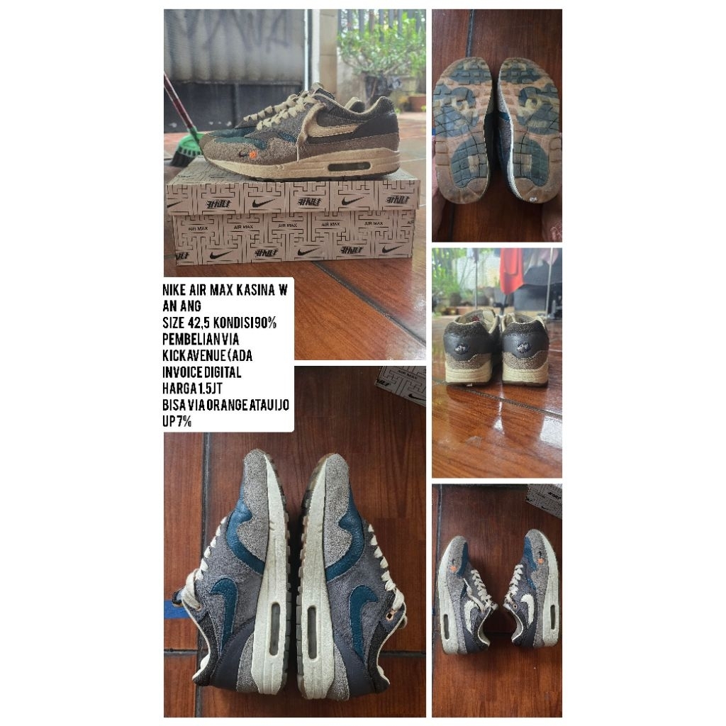 Nike Vomero 5 dan Nike air Max kasina wan ang