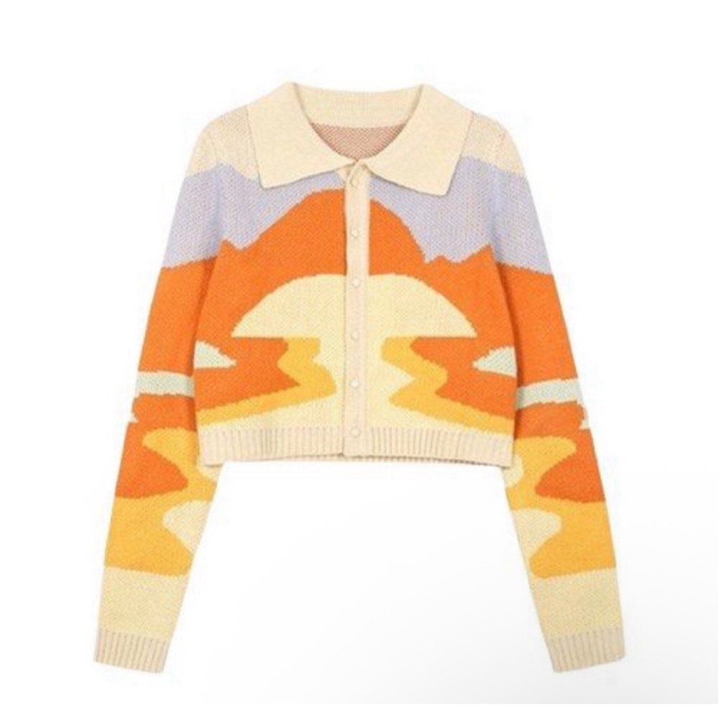 Sunrise Cardigan Premium (Lisa Blackpink)