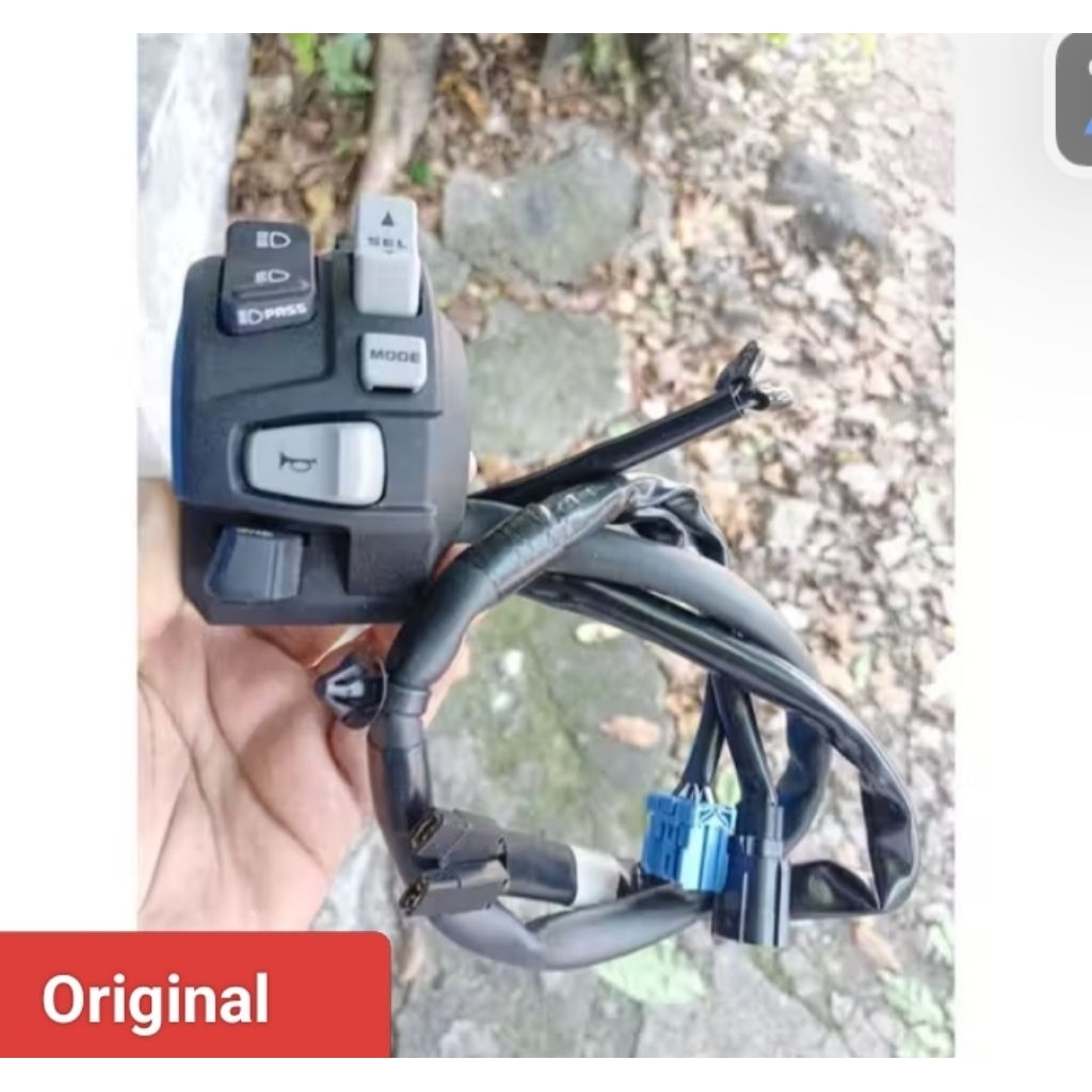 Saklar Kiri CRF 1000 / Holder Kiri Honda Crf 1000/African Twin Forza ORIGINAL. (Cocok Untuk Coustem 