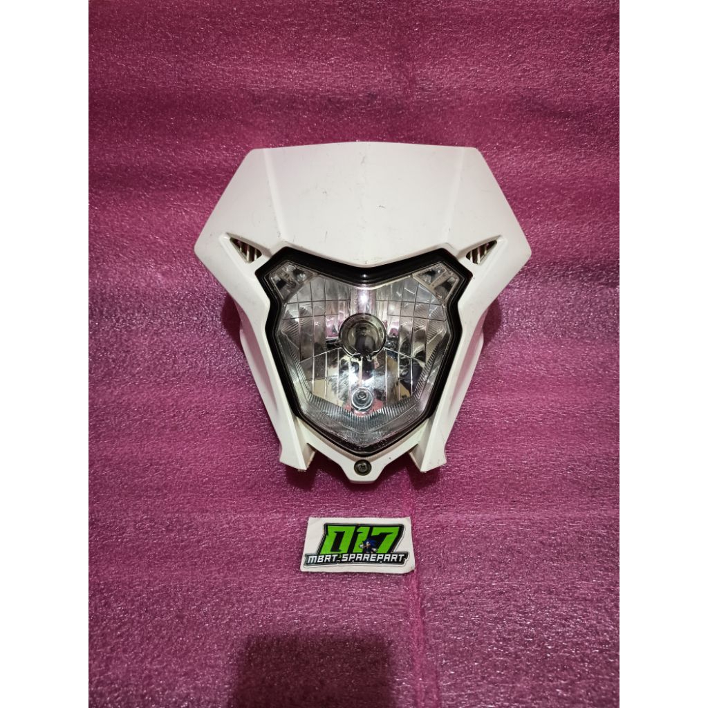 Reflektor Lampu Depan Set Batok Honda CRF 150 Original