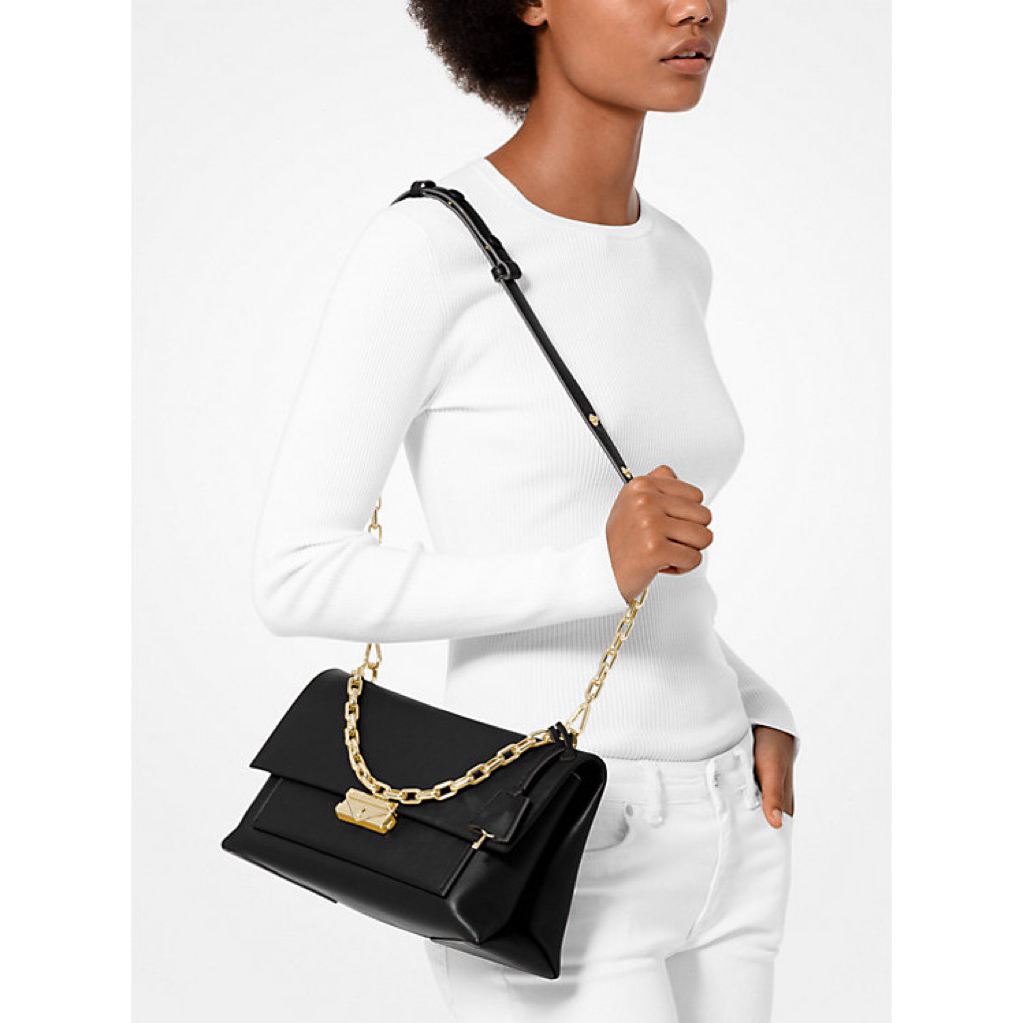 Preloved tas MK cece large leather