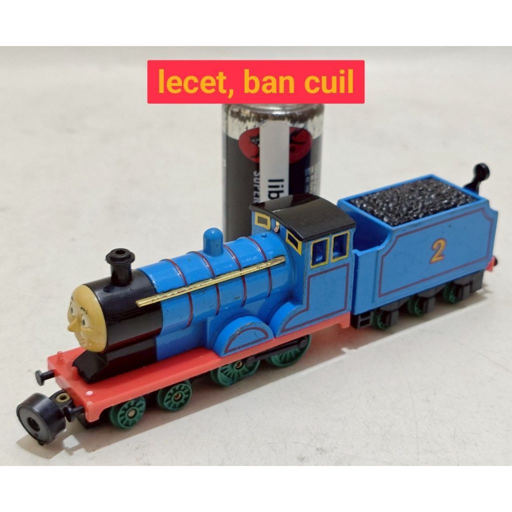 Rare vintage bandai diecast Thomas & friends edward plarail shinkansen train miniature character mag