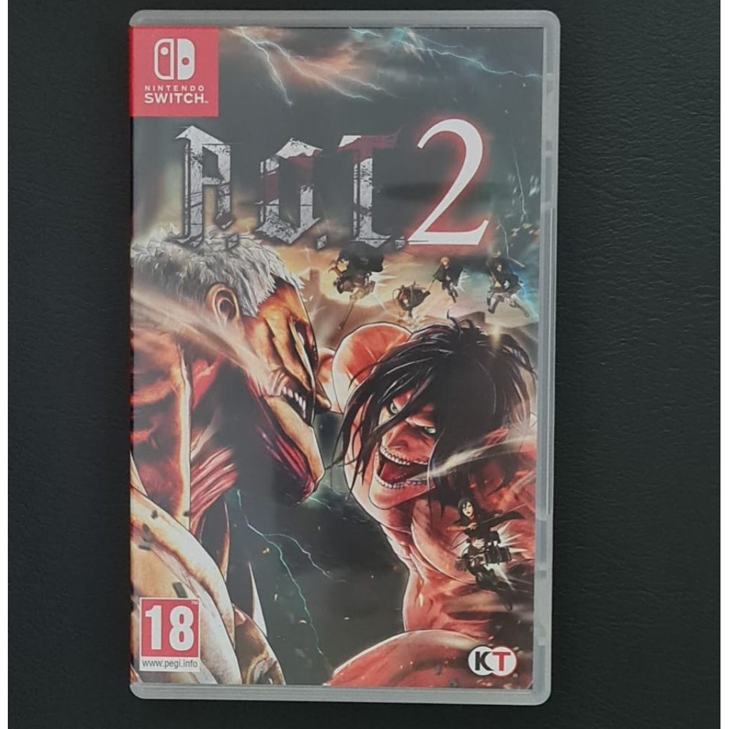 Kaset Game Nintendo Switch Attack on Titan 2 A.O.T 2