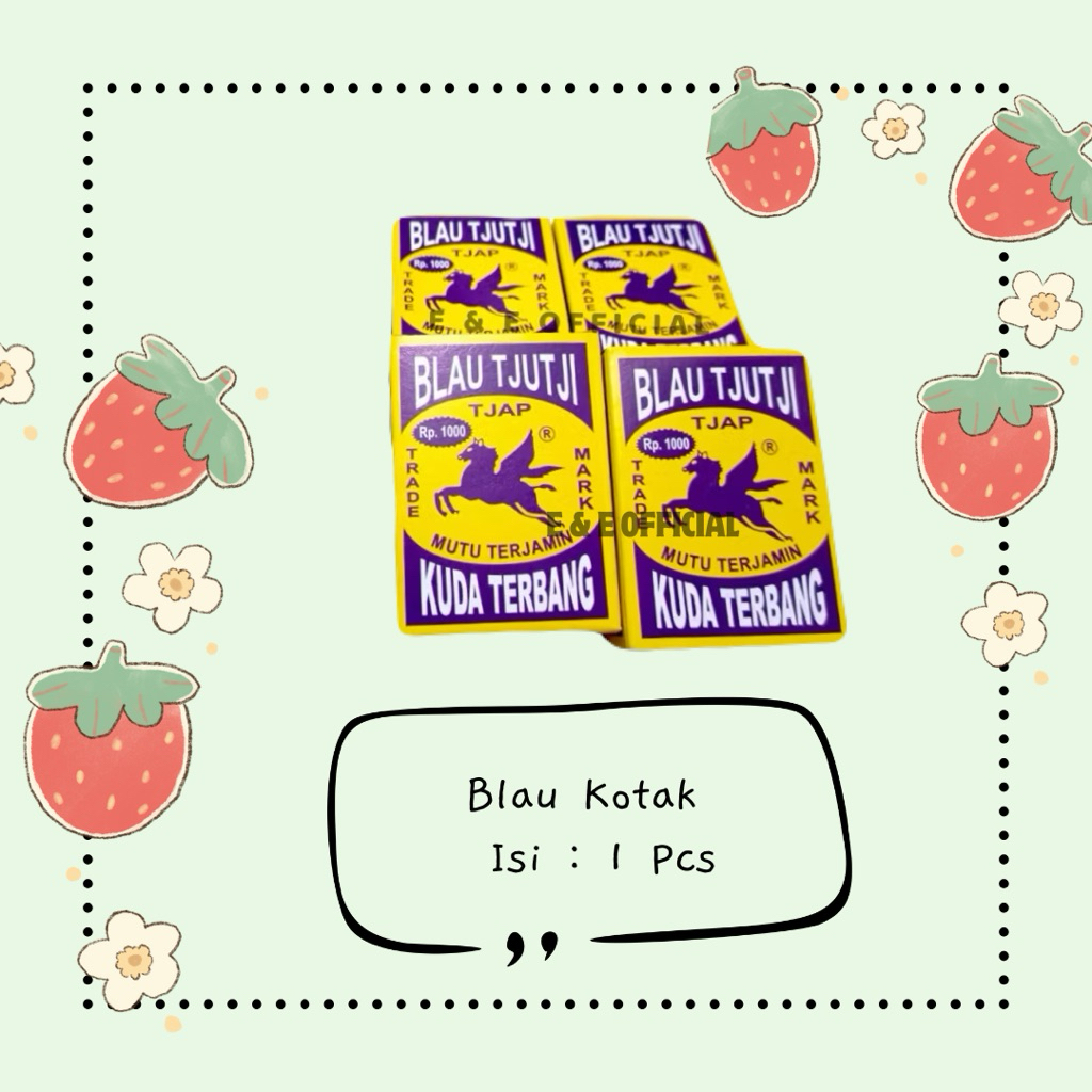 [ 1 PCS ] BLAU KOTAK KUDA TERBANG / BLAU CUCI BAJU / BLAO KOTAK DUS