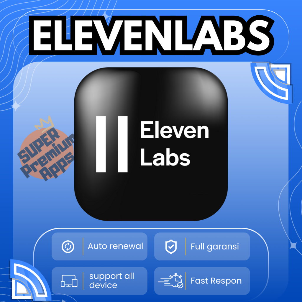 [PRIVATE] Elevenlabs Creator Plan | Text to Speech & AI Voice Generator | Full Garansi