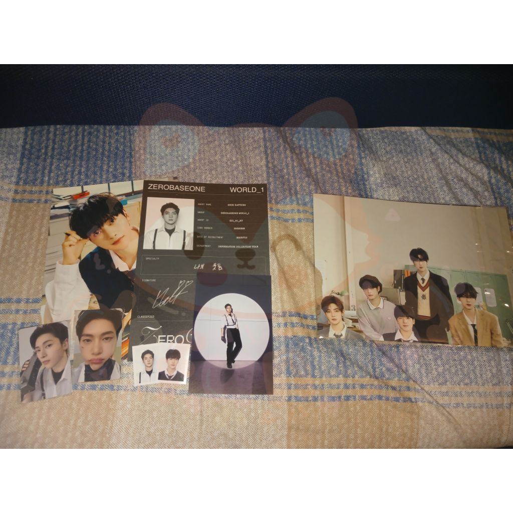 [READY STOCK] SG2B ZB1 MATTHEW WEB APPMUS & POSTER GRUP