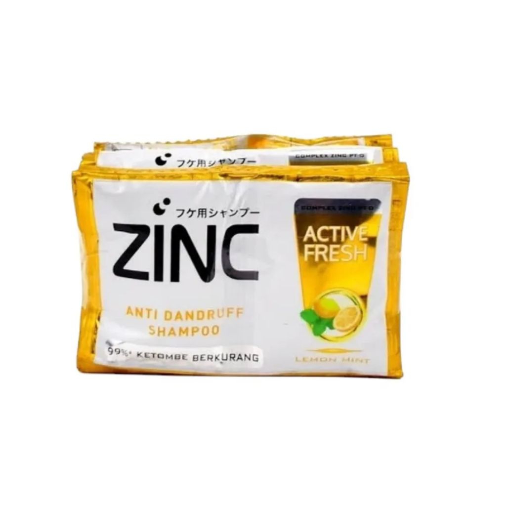 Zinc Sampo 1 dus Kuning Renceng 10 gr Sachet