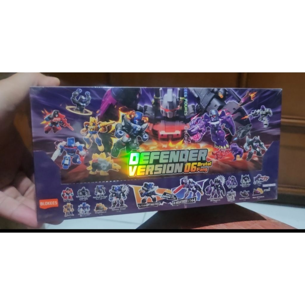 Blokees GDV 06 Transformers Brutal Fang - Fix Character- vortex - blast off