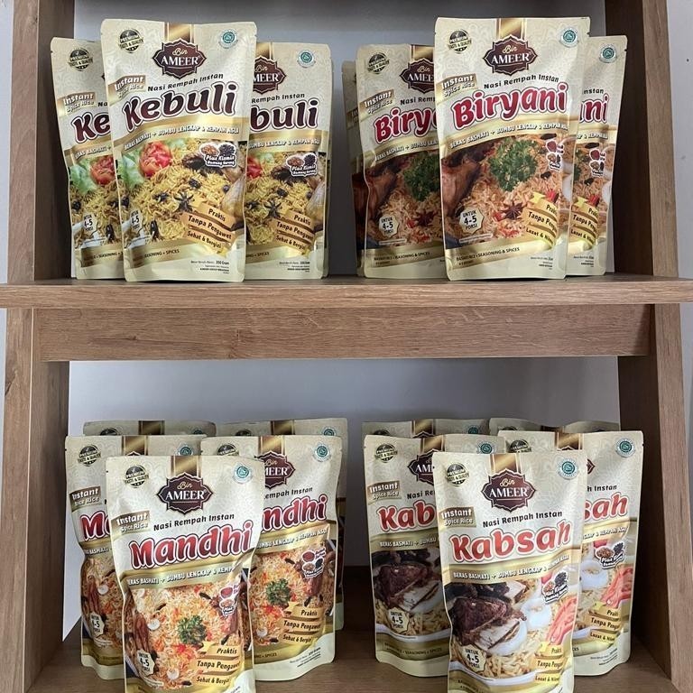 Bin Ameer Nasi Kebuli Arab Basmati Rice - Nasi Arab Bin Ameer Basmati bumbu Biryani / Nasi goreng Ka