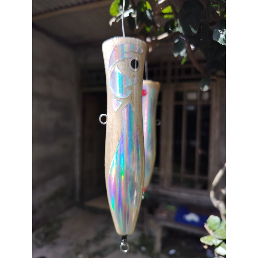 Umpan Popper Handmade 80 gram 15cm/Umpan Popping Handmade/Lure Popper