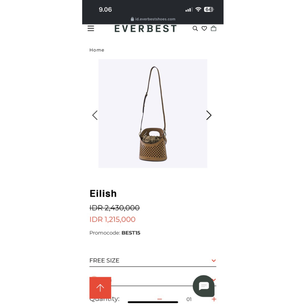 everbest bag preloved