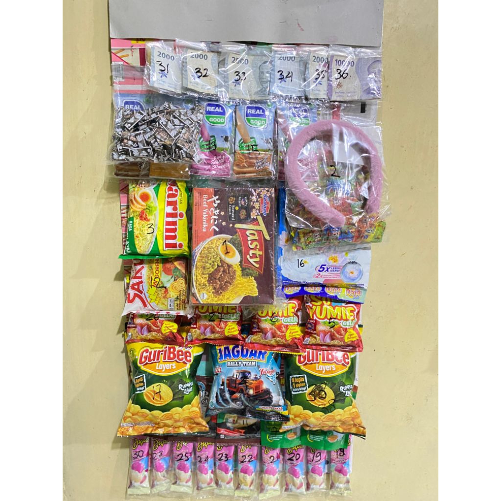 lotre psang berhadih. isi 200.( 10k,pm,ktk makan .)