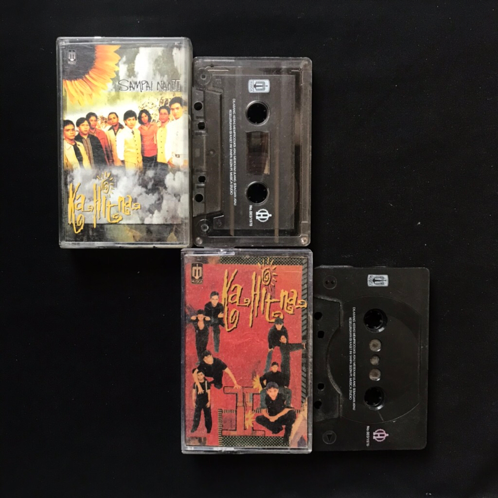 Kaset Kahitna Sampai Nanti & Kahitna II (sepaket)