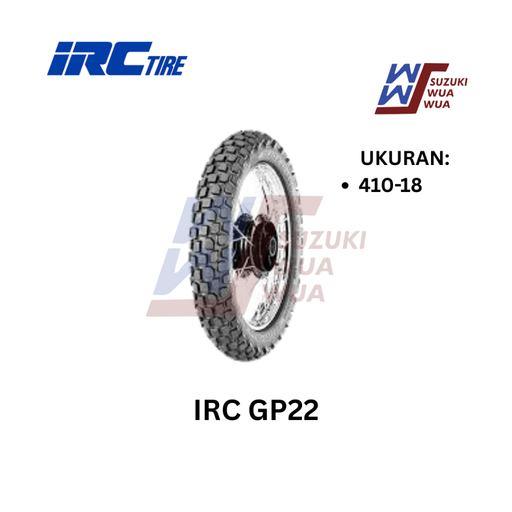 BAN TRAIL IRC 410-18 GP22 STANDAR BELAKANG CRF