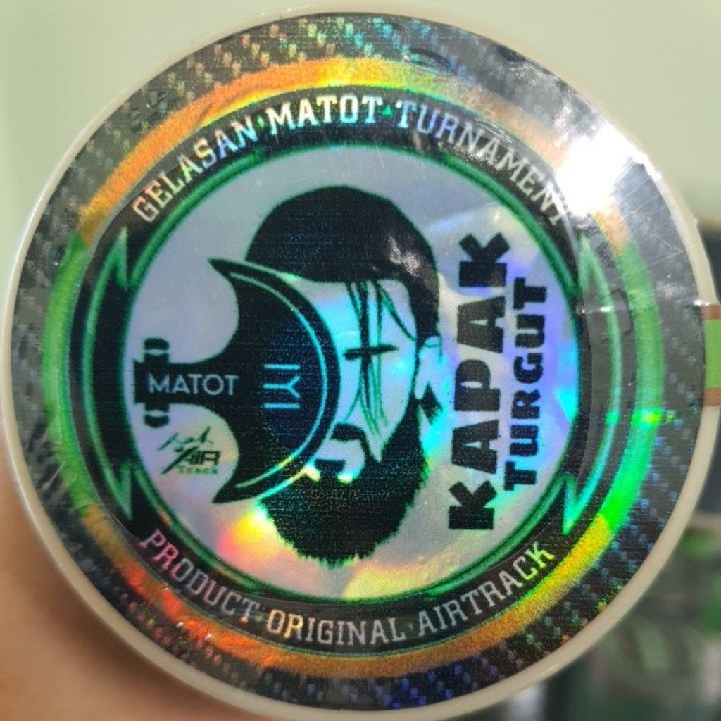 1 slop gelasan matot bahan putih super KAPAK TURGUT klos gading 6000 yard original AirTrack (isi 4 k