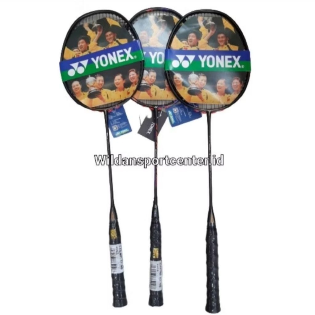 Raket Bulutangkis Raket YY Senar Raket Badminton Pemula Raket YY Free Tas