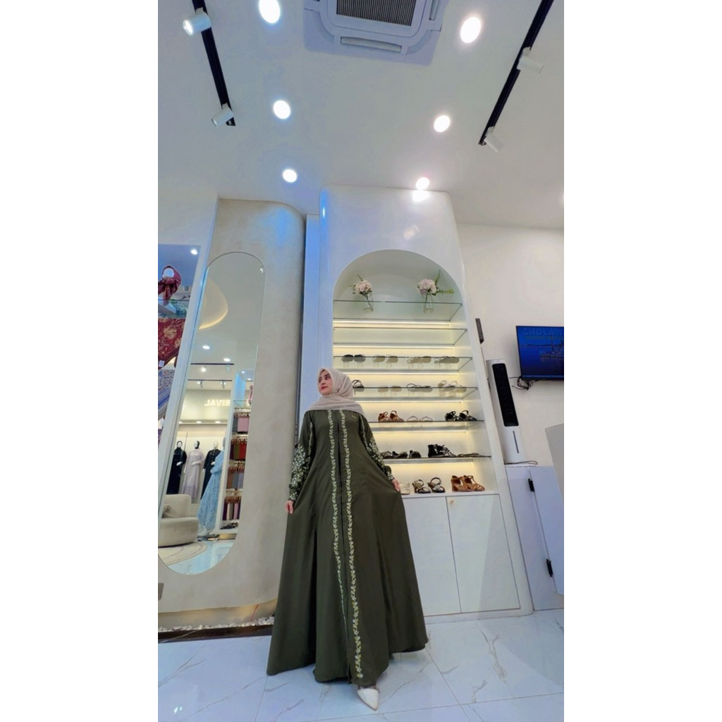 gamis madinah bordir