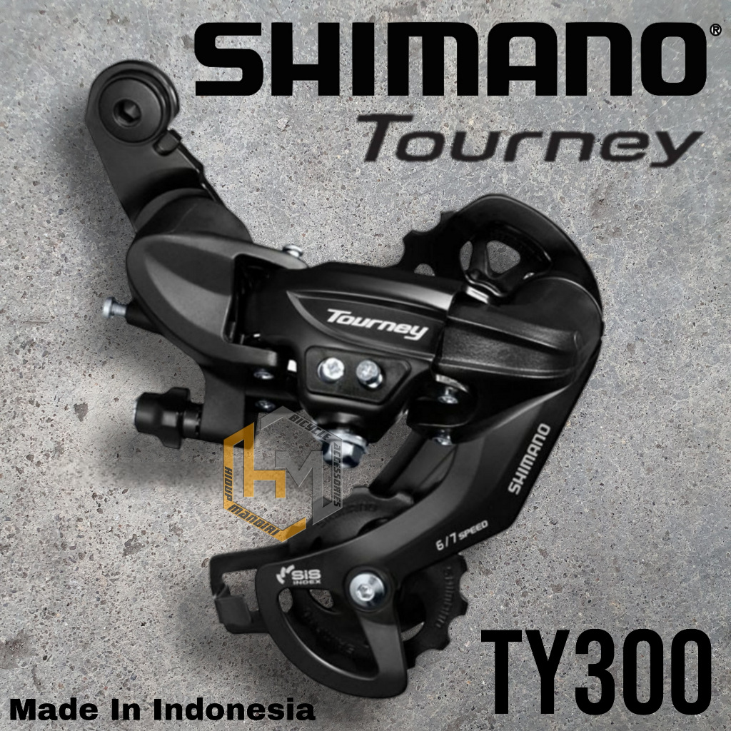 RD Shimano Tourney ORIGINAL 100% 6/7/8 Speed Rear Derailleur TY300 Sepeda Lipat MTB Roadbike DLL RD 