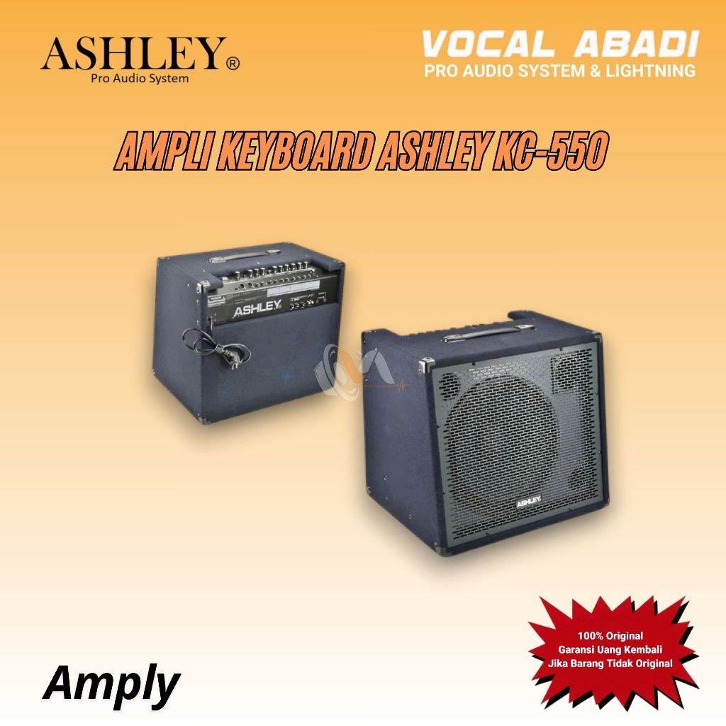 AMPLI KEYBOARD ASHLEY KC-550