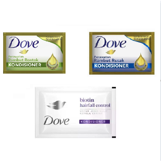 Dove Conditioner Perawatan Rambut Sachet Series
