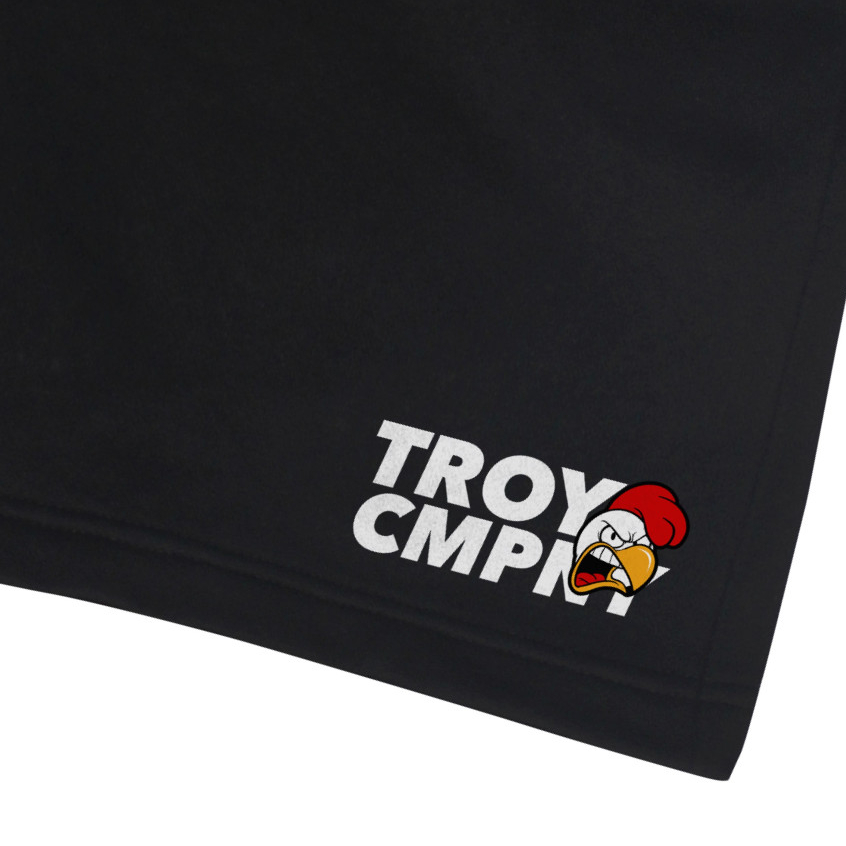 Troy Company Boardshort Fleece Black Gallo - Celana Pendek Pria Hitam PTN 2773