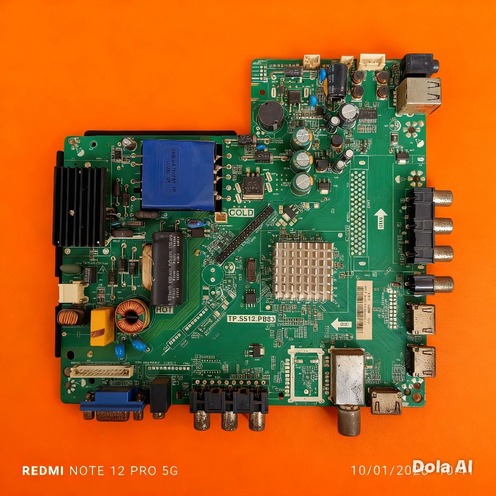 mb Mainboard asli cabutan led tv televisi AKARI LE-3289T2 LE 3289T2 normal