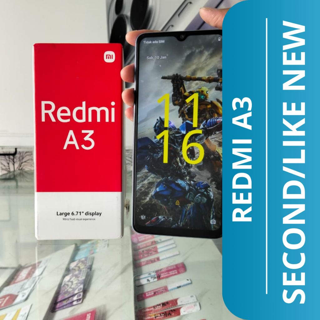 HP SECOND REDMI A3 4+4/128GB / REDMI A3 HP SECOND