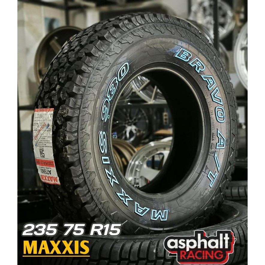 Ban Mobil Maxxis Bravo AT980 Ukuran 235 75 R15 II Ban Mobil Semi Offroad 235/75 R15