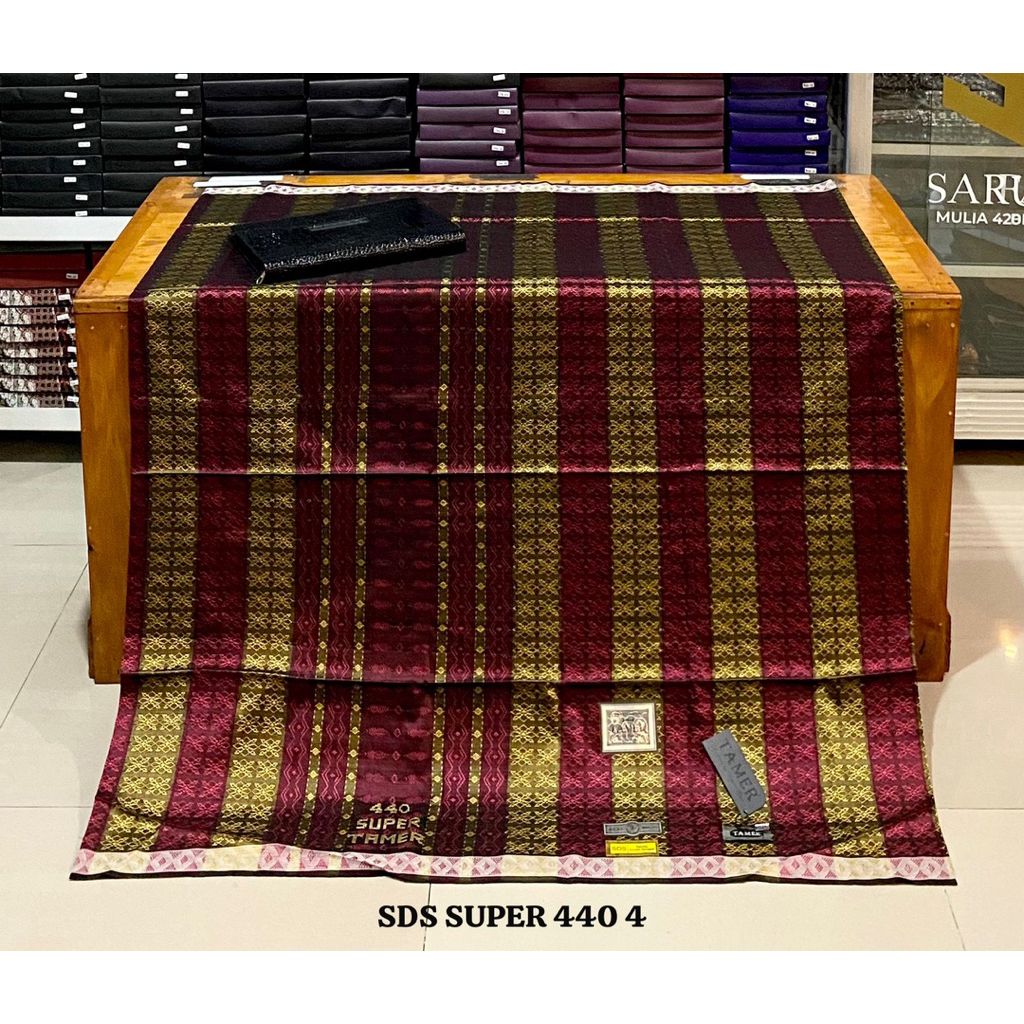 SARUNG | SUPER TAMER 440 | SDS BENANG DOUBLE SUTRA TERBAIK
