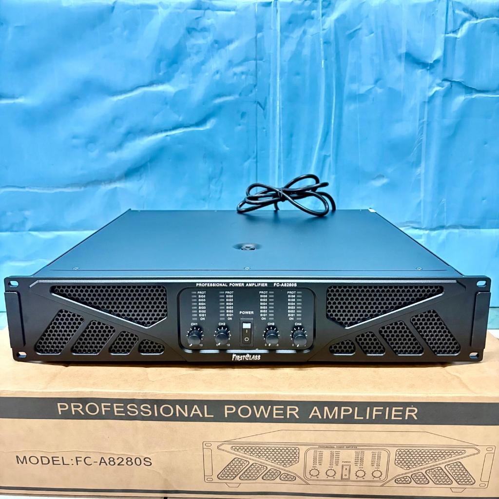 Power Amplifier Firstclass FC a8280s original FCA 8280 SUBWOOFER 4 CHANNEL