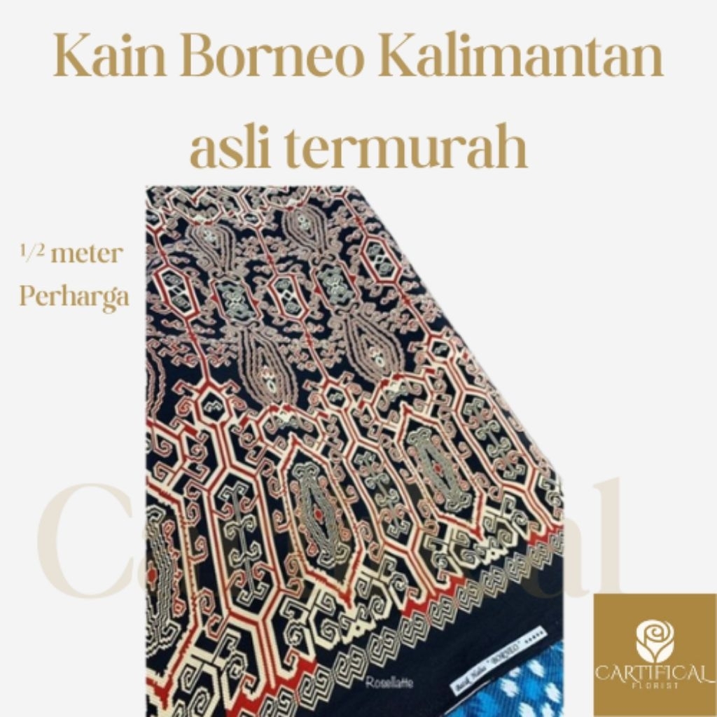 Kain Batik Khas Kalimantan Borneo