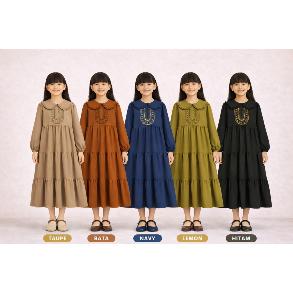 Gamis Anak Gamis Remaja Rayon Twill Anum Orisabilaqu