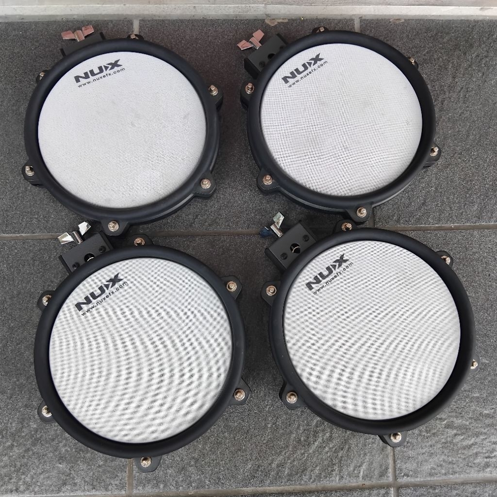 PAD DRUM ELEKTRIK NUX DM210 SNARE TOM FLOOR 2 ZONE