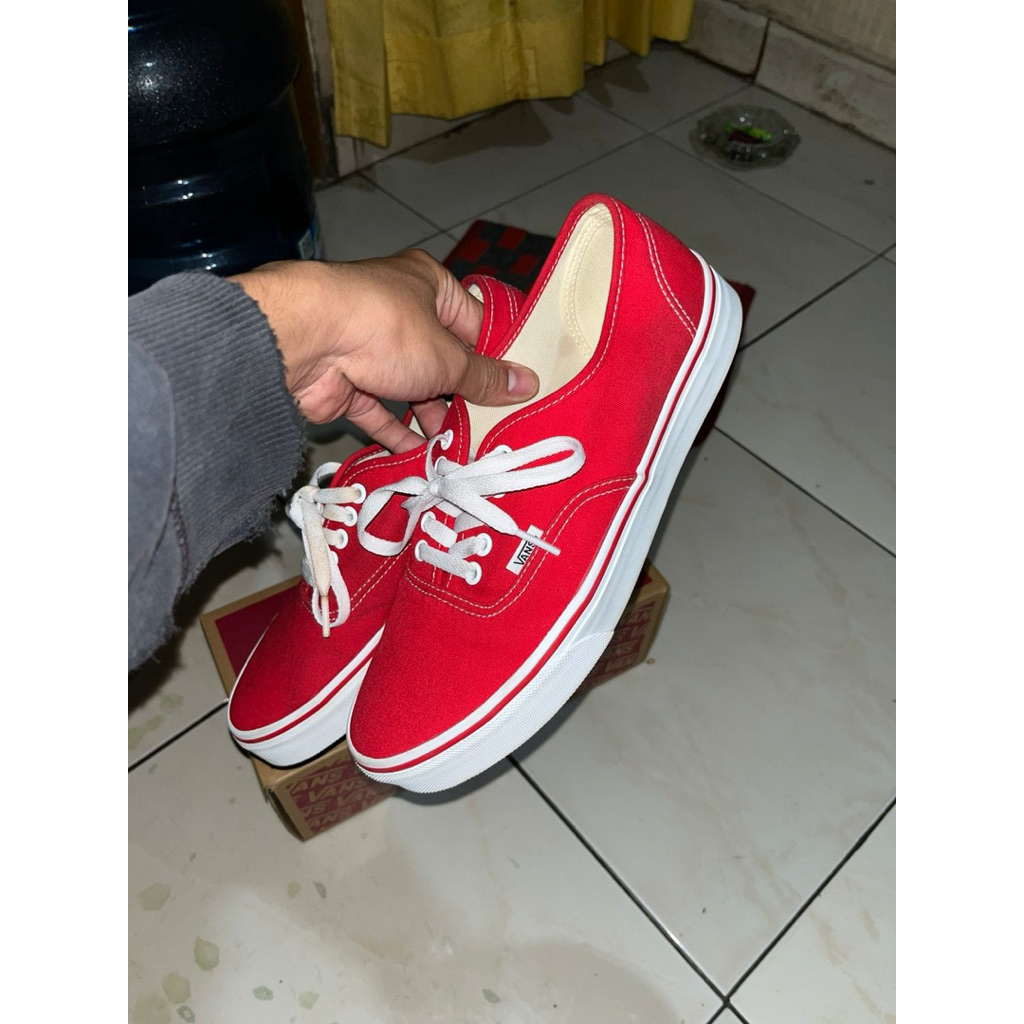 Vans Authentic Red Chilli