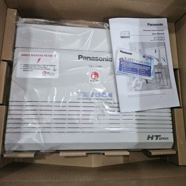 Pabx Panasonic KX-TES824  Kap. 3 Line 8 Extension Like New