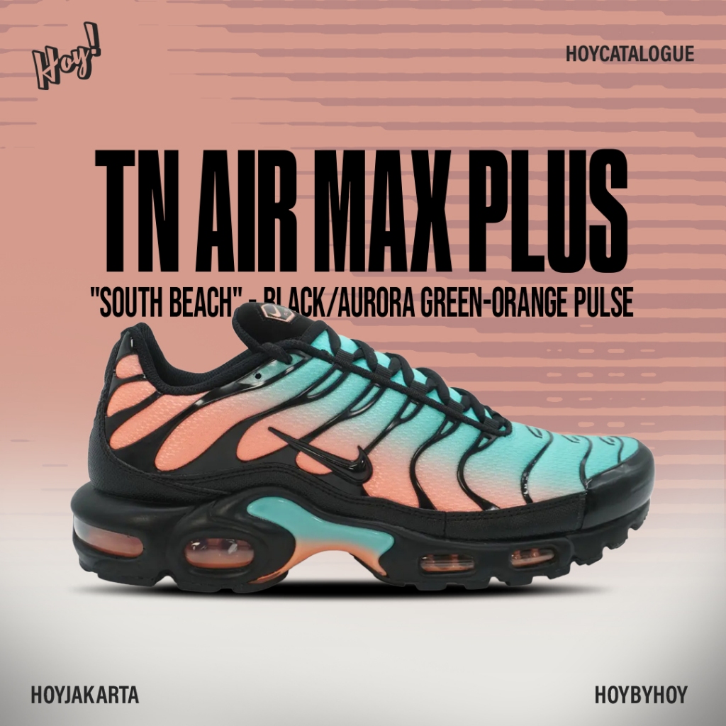 Sepatu Tn Air Max Plus Black Aurora