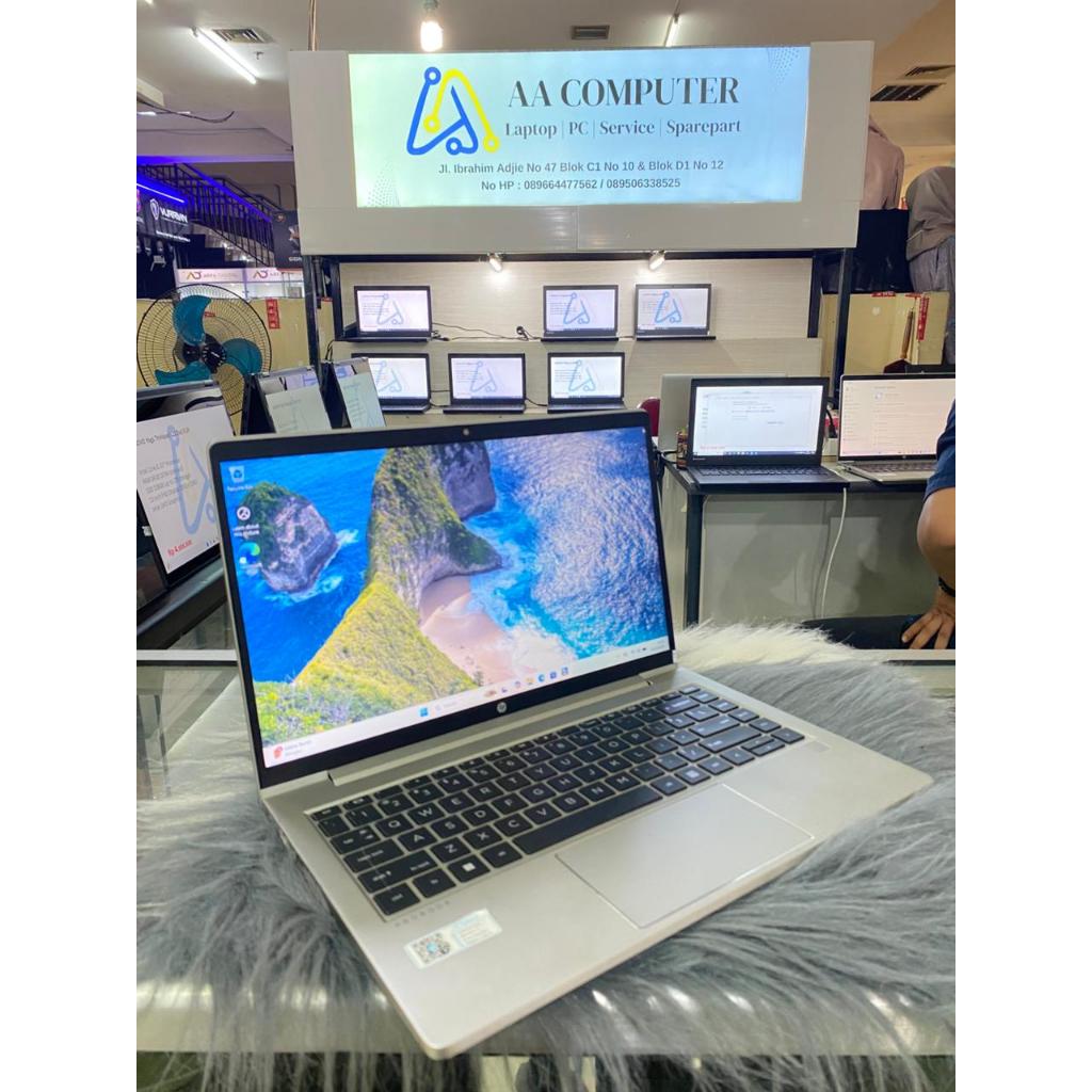 Laptop HP Probook 445 G8 Ryzen 5 5600u ram 16gb ssd 256gb 14inch