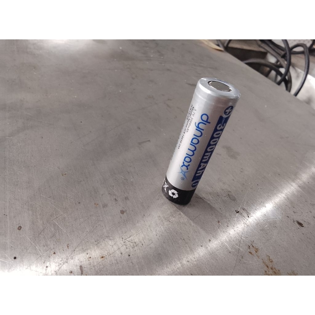 Baterai Charge 18650 BARU kapasitas 1200mAh Dynamax