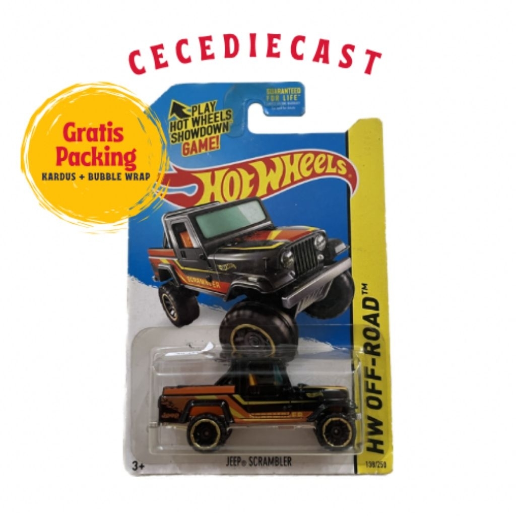 Hot Wheels Jeep Scrambler