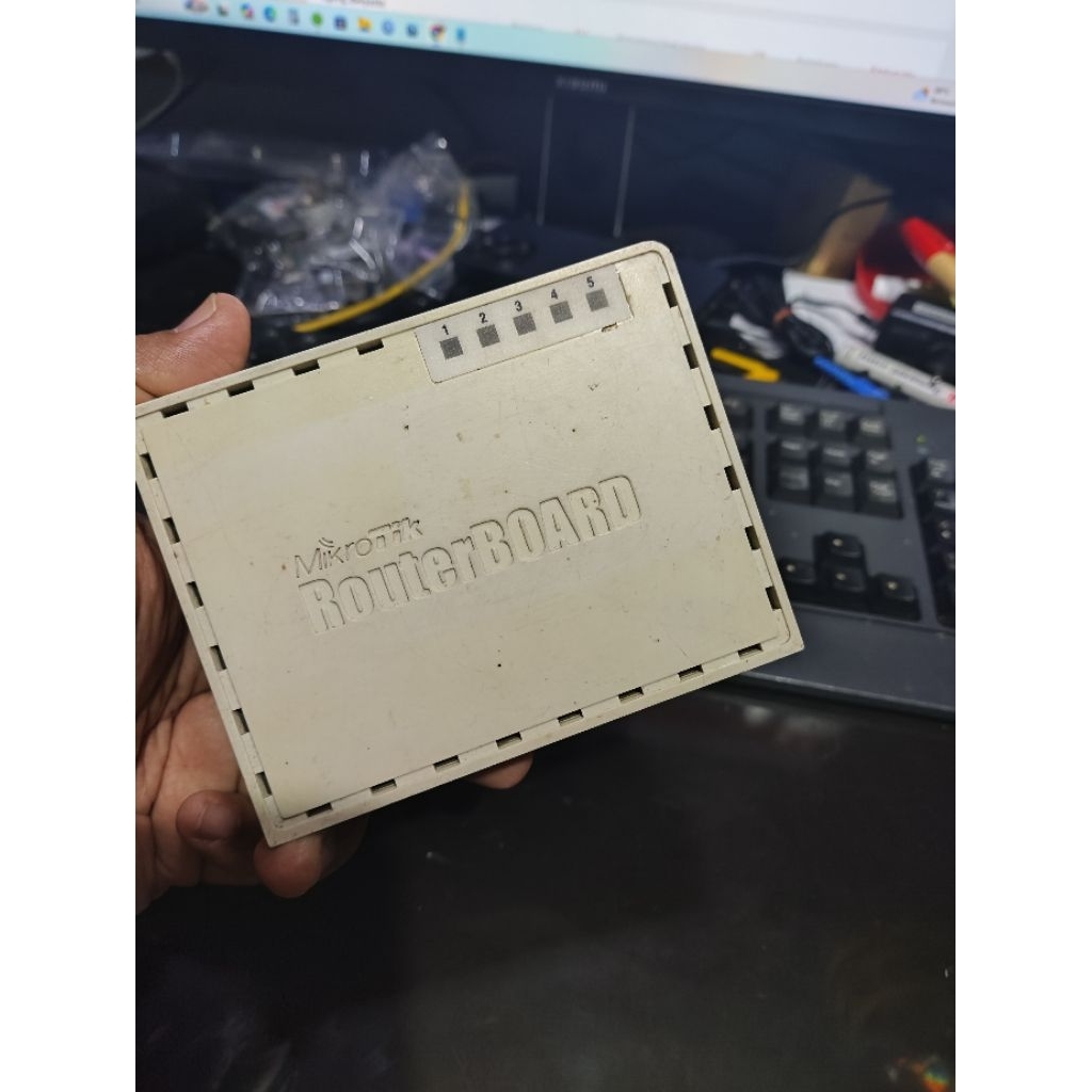 Mikrotik 750 RB750 RB 750 Second Bekas Pakai